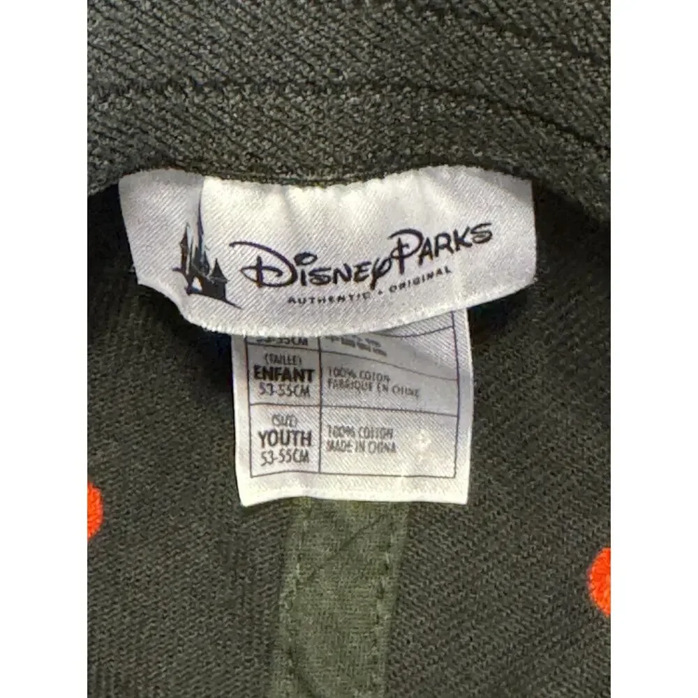 Disney Parks Mickey Mouse Baseball Cap Hat Black Red White Splash Youth Size
